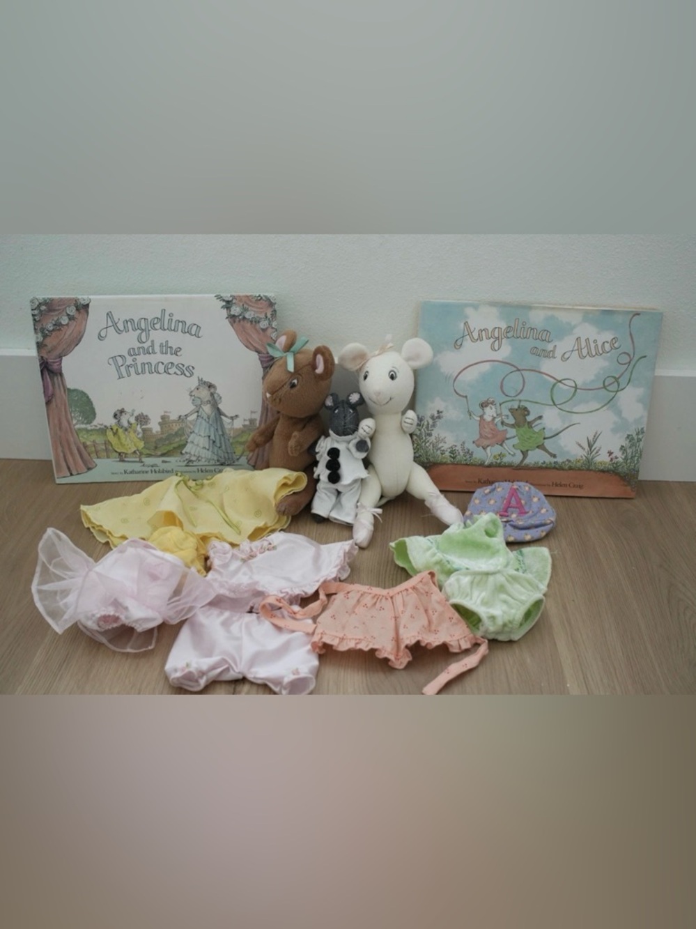Angelina Ballerina American Girl Set RARE!